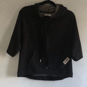 2(x)ist French Terry Hoodie black space dye.